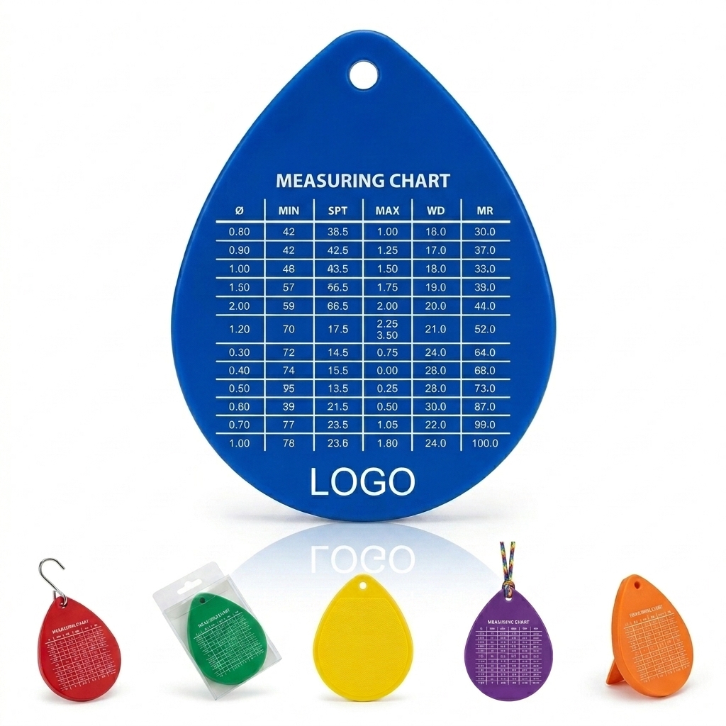 Teardrop Multi-Purpose Kitchen Scraper with Measurement Guide