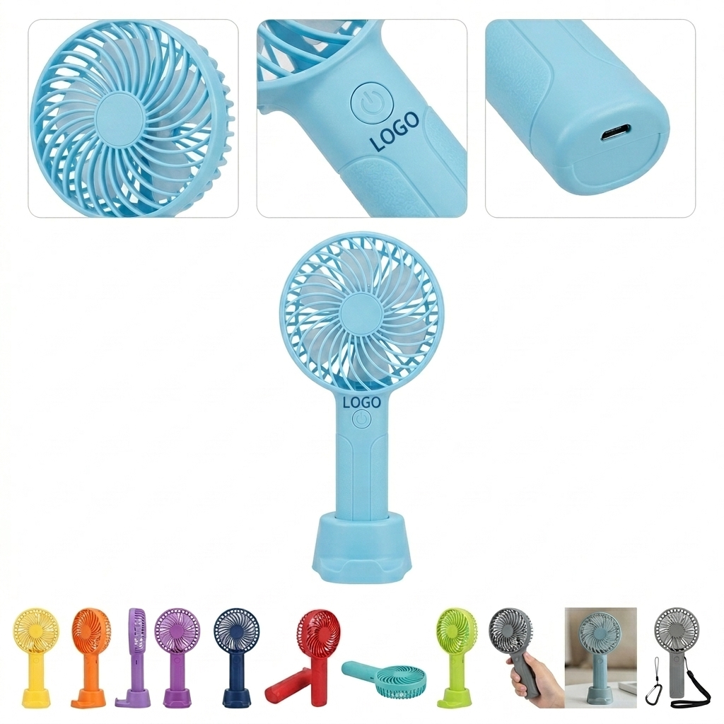 Durable Brushless Motor Handheld Fan for Outdoor Activities