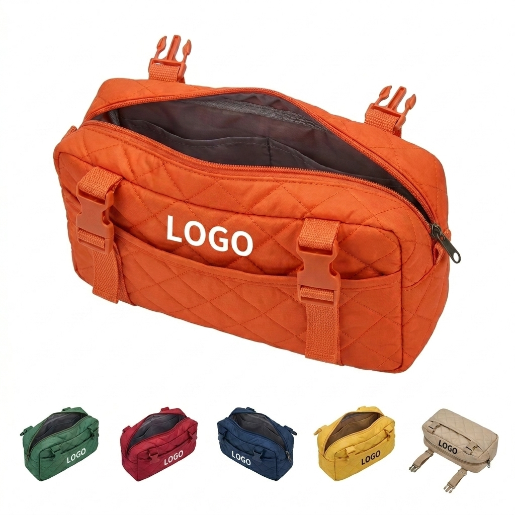 Durable Nylon Wheelchair Organizer Pouch for Phone, Wallet & Medication