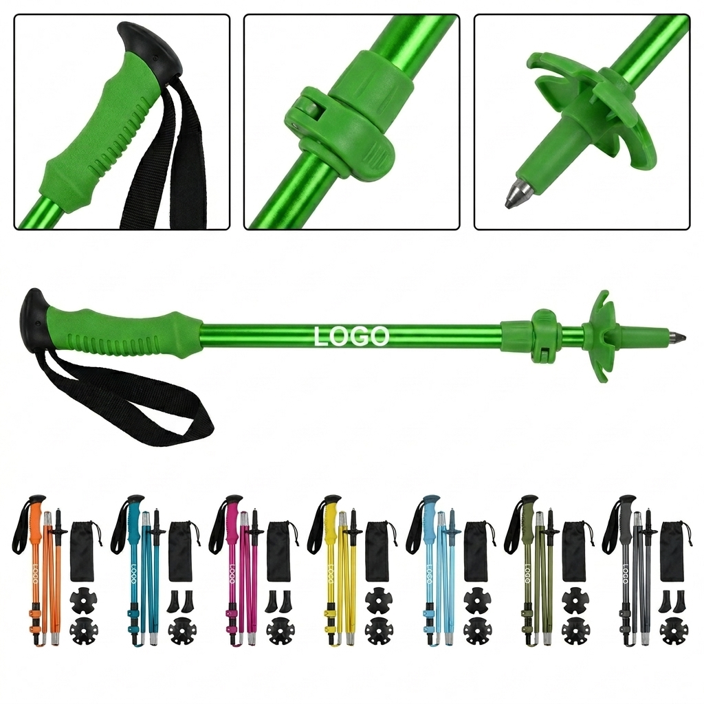 Durable Shock-Absorbing Trekking Pole for Seniors & Outdoor Adventures