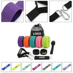 Progressive Tube Resistance Bands Set with Handles (6 Color-Coded Levels)