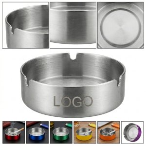 Stainless Steel Windproof Outdoor Ashtray for Cigars and Cigarettes