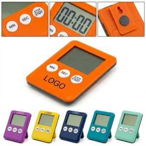 Compact Pocket-Sized Digital Timer with Magnetic Back and Large Display
