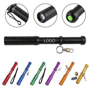 Spectrum Series Tactical Flashlight with Tail Switch & Lanyard