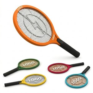Ergonomic Electric Mosquito Zapper Racket for Home and Outdoor Use