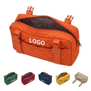 Durable Nylon Wheelchair Organizer Pouch for Phone, Wallet & Medication