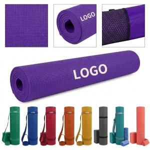 6mm Non-Slip PVC Yoga Mat & Accessory Set